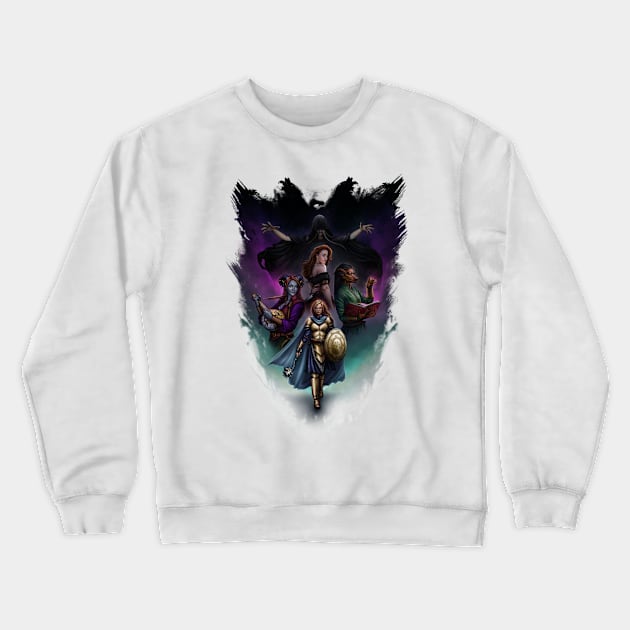 Adventure Awaits Crewneck Sweatshirt by Art of Ariel Burgess